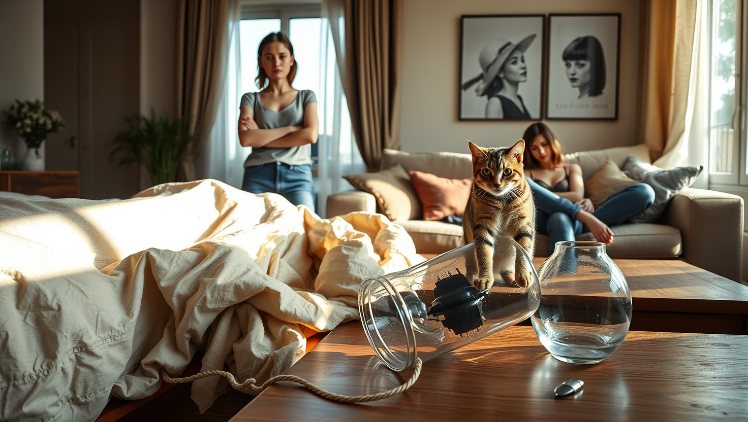 Roommates Cat Destroys My Furniture - AITA for Setting Boundaries?