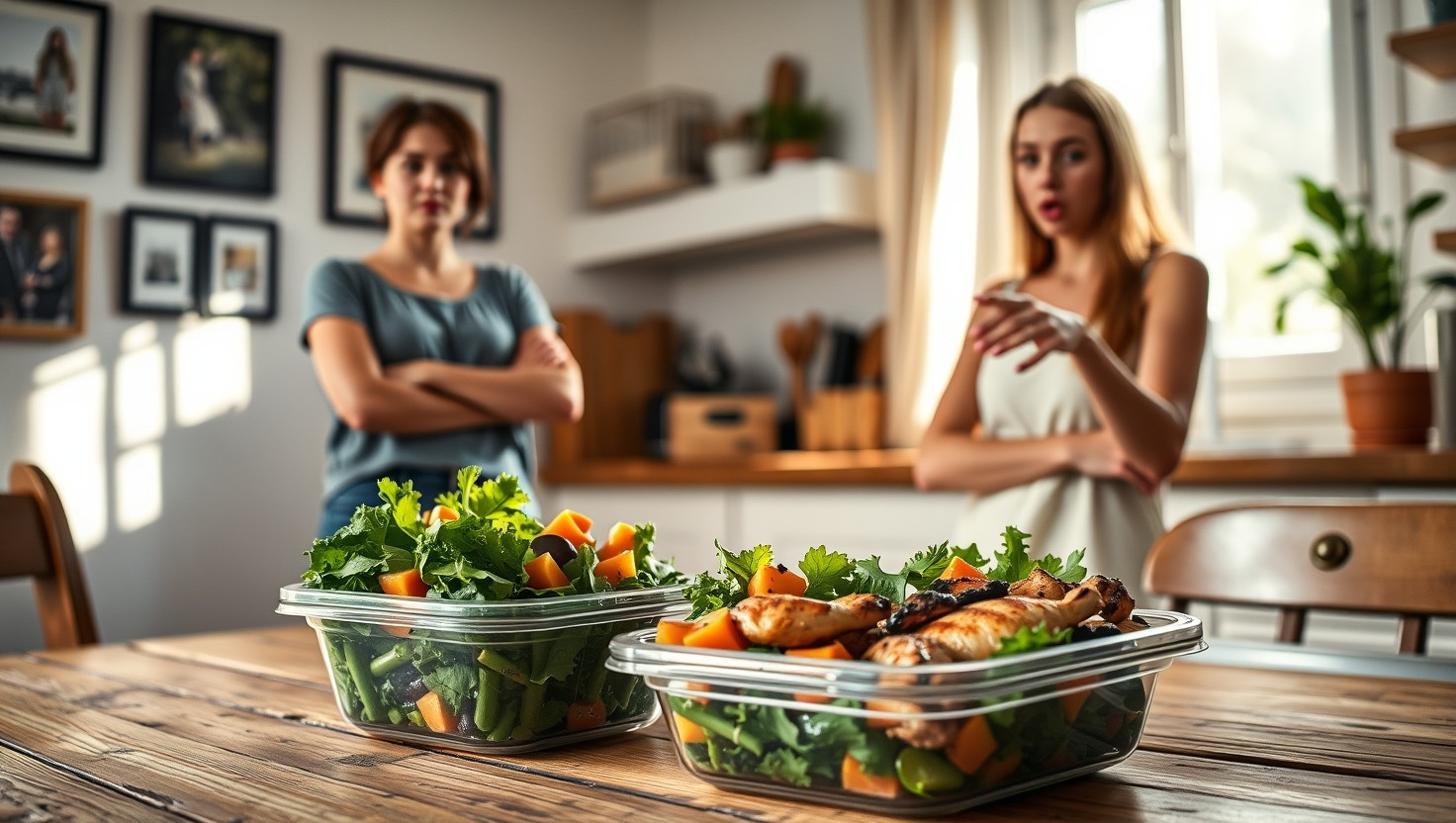 Am I Wrong for Refusing to Share My Meal Prep with Lazy Friend?
