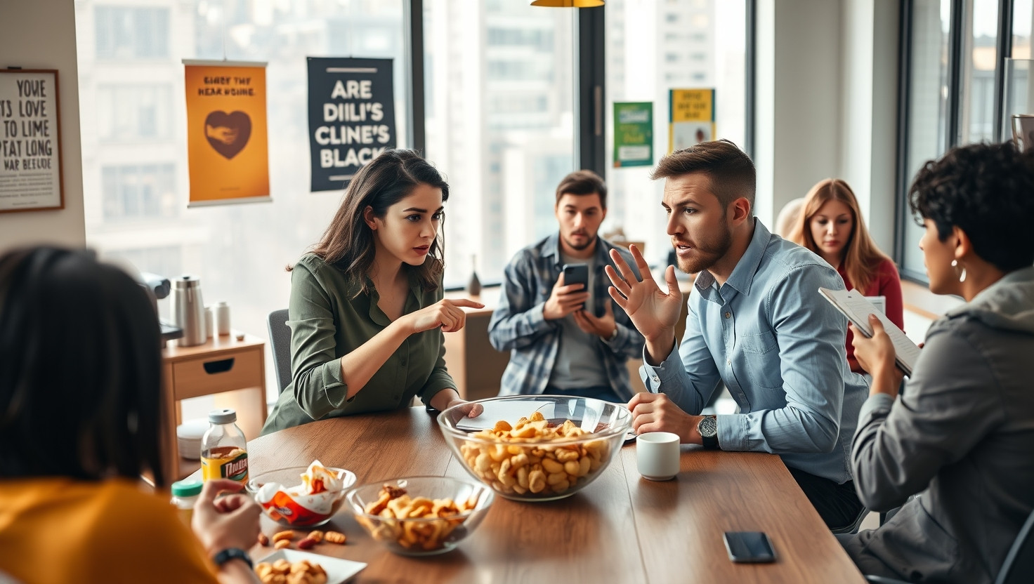 Coworker Confrontation: Did I Go Too Far by Exposing Snack Thief in Team Meeting?