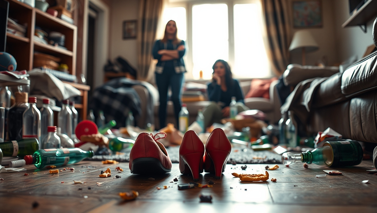 Roommate Drama: Refusing to Clean Up After Constant Parties - AITA?