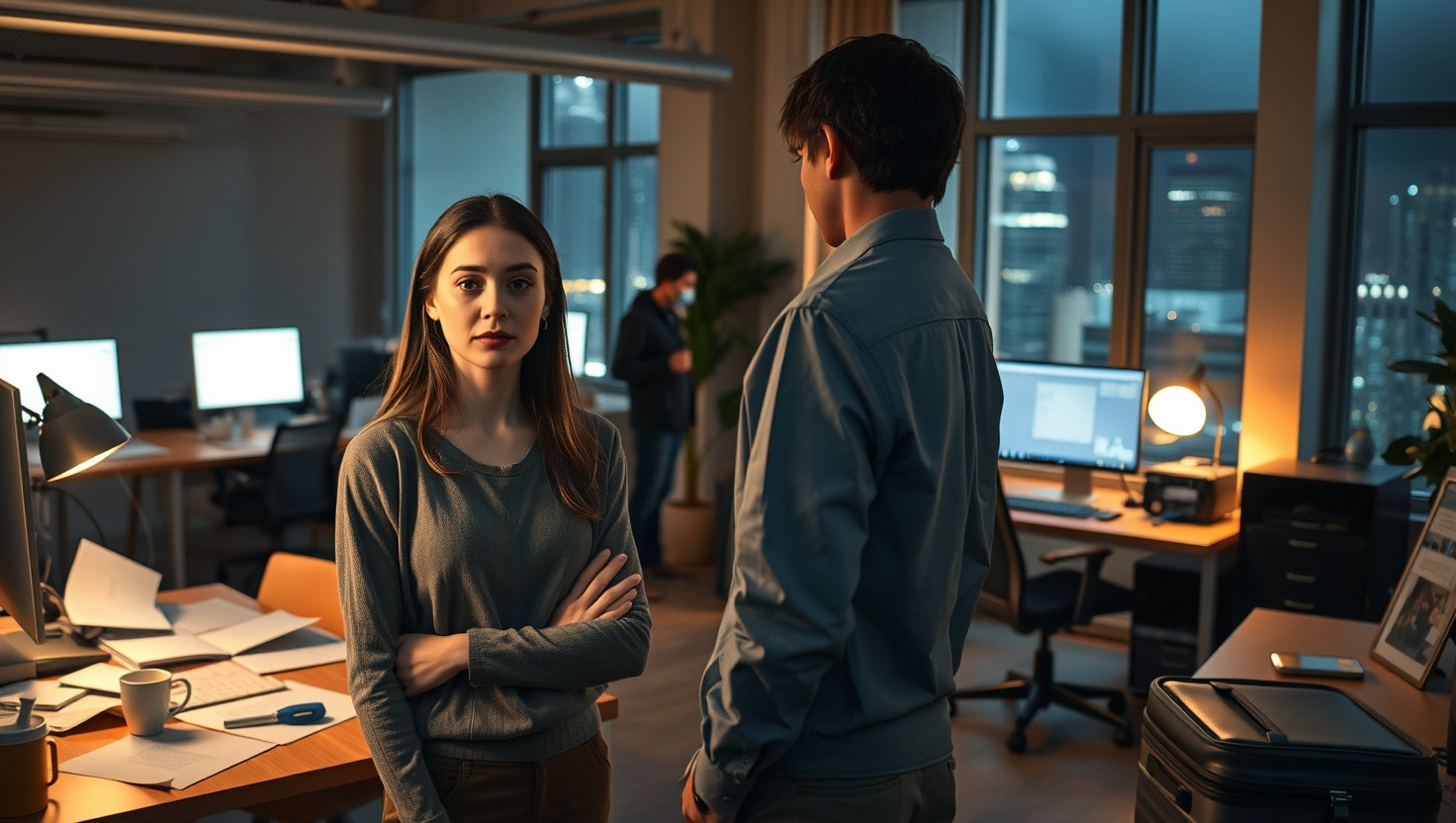 AITA for Declining Coworkers Request to Stay Overnight Due to Housing Issues?