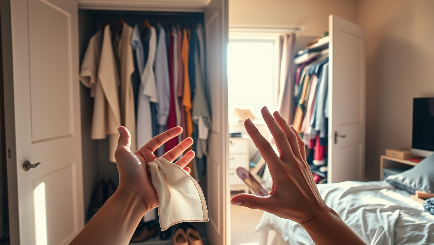 Struggling with Partners Clutter: AITA for Wanting My Closet Space?