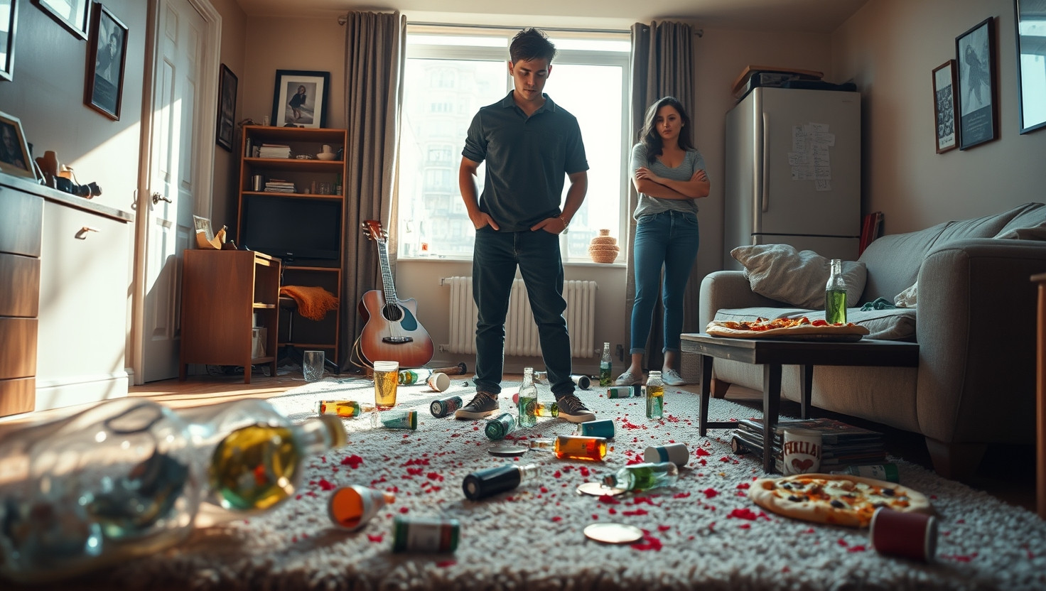 Roommates Wild Party Leaves Apartment Trashed: AITA for Refusing to Clean Up?