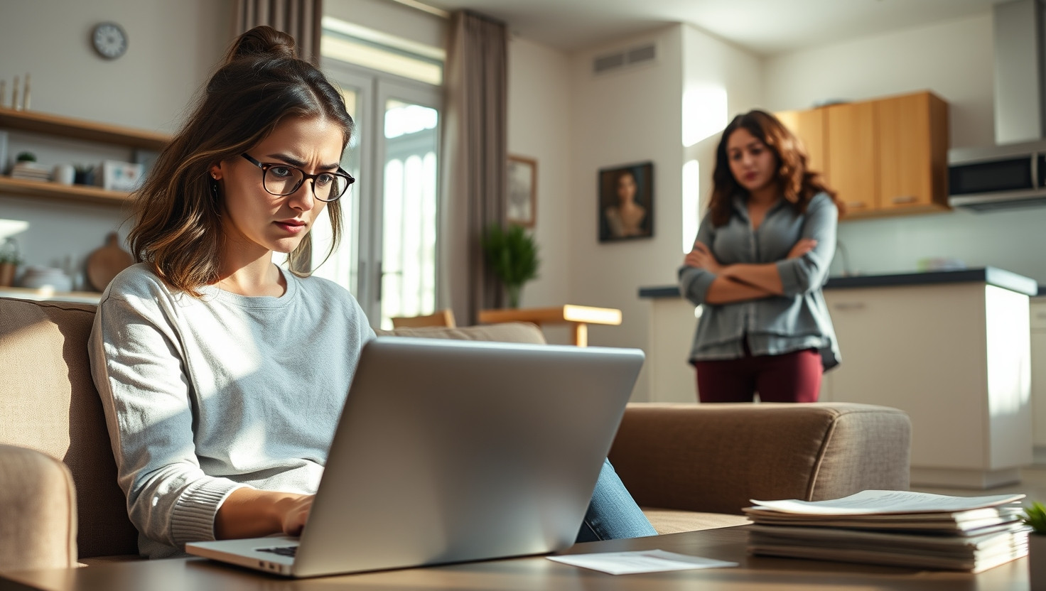 Roommate Pays Rent Late, I Demand Double: AITA?