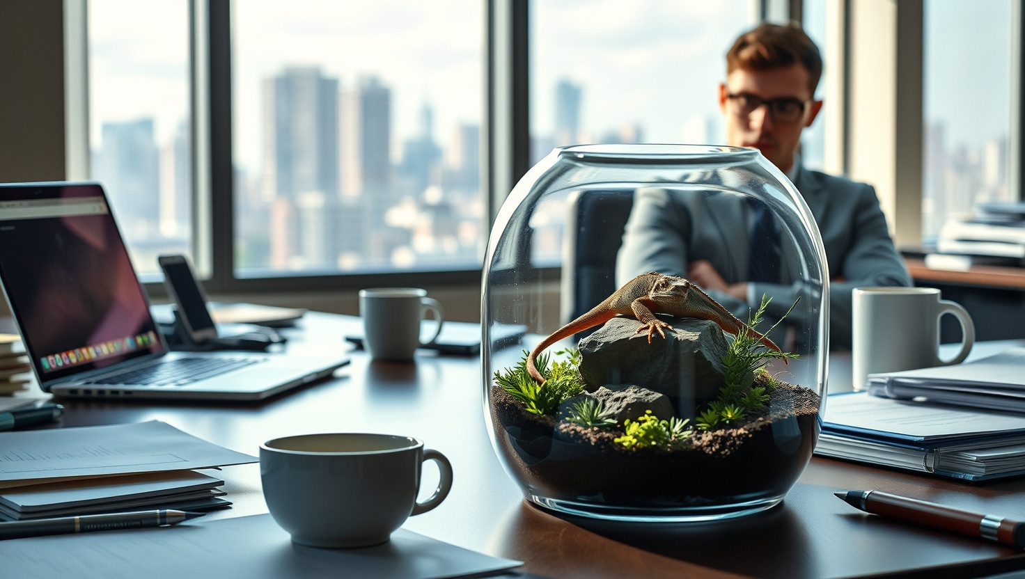 Cant Bring Emotional Support Lizard to Office - WIBTA for Defying No-Pet Policy?