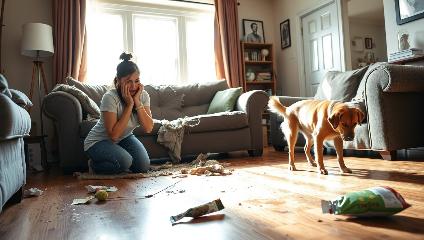 Friends Dog Destroyed My Furniture While Pet Sitting: WIBTA for Asking Friend to Cover Repairs?