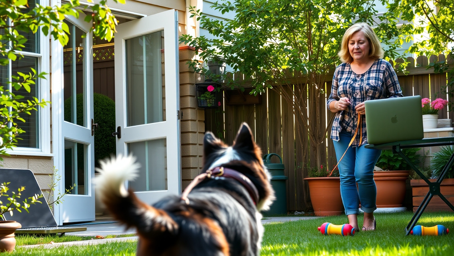 Neighbors Constantly Barking Dog Causes Conflict in Shared Backyard