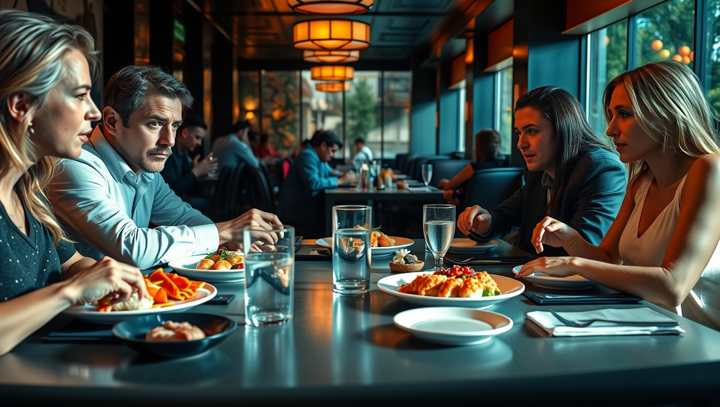 Vegetarian Stands Ground: Refusing to Split Bill After Friends Ignore Food Preferences | AITA?