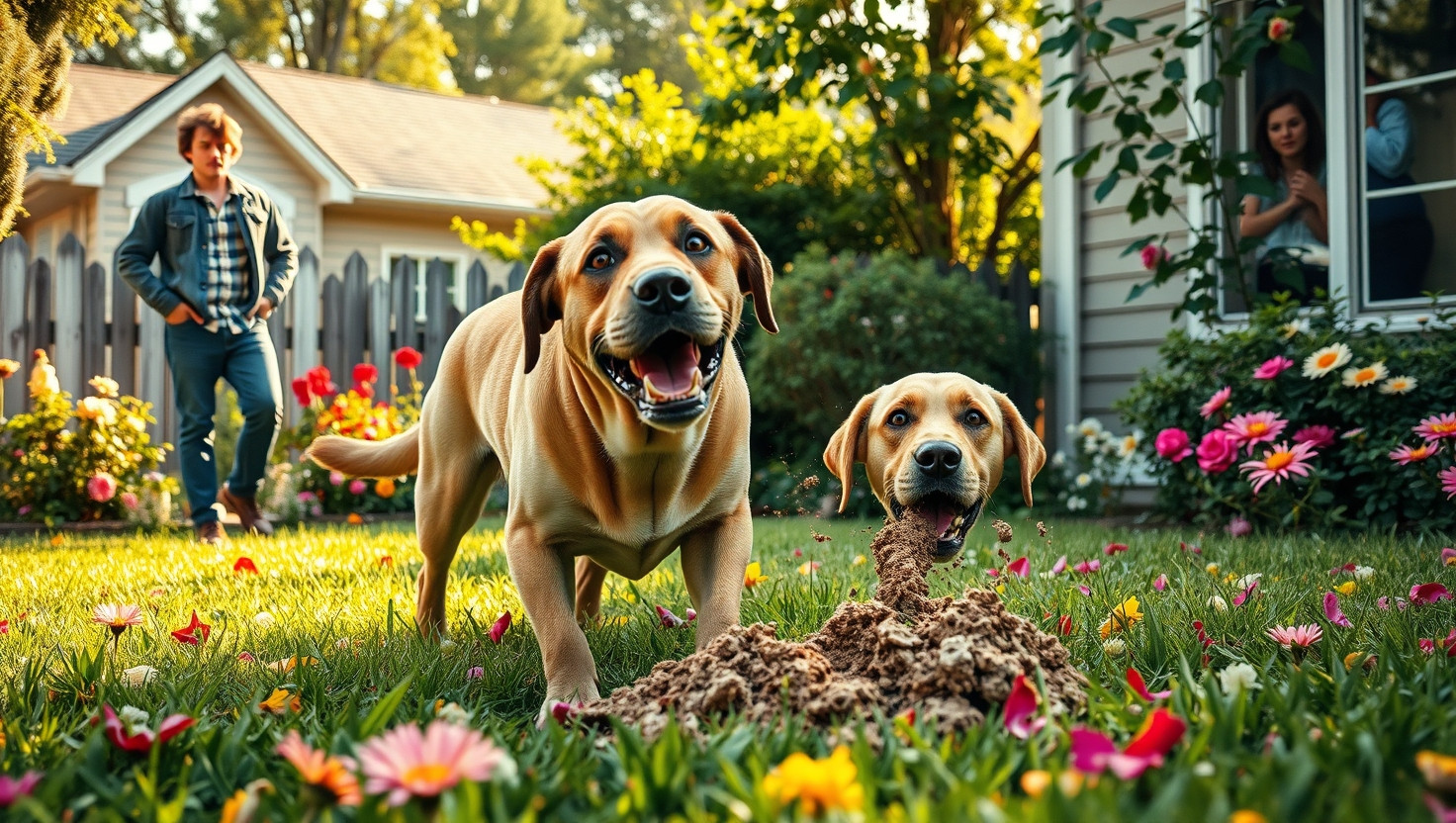 Neighbor Demands Excessive Payment for Dogs Yard Damage: AITA?