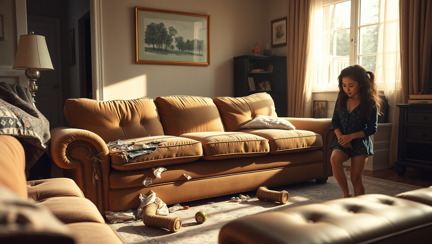 Friends Pet Ruined My Furniture: AITA for Asking for Compensation?