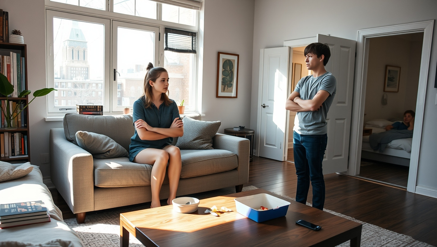 Roommates Partner Moved in Without Asking: AITA for Refusing to Split Rent Equally?