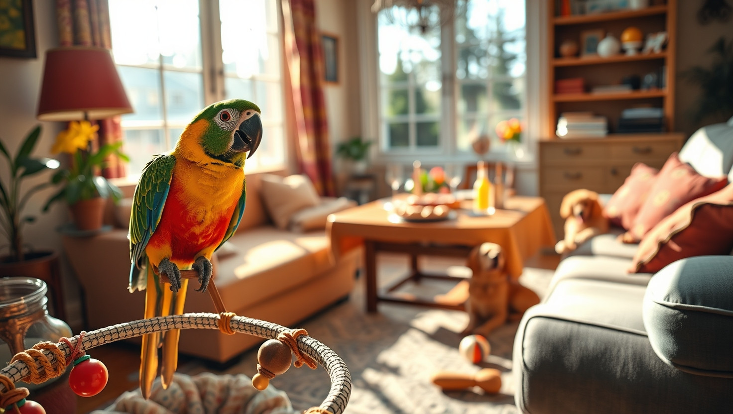 Should I Exclude My Friends Chatty Parrot from Our Pet-Friendly Gathering?