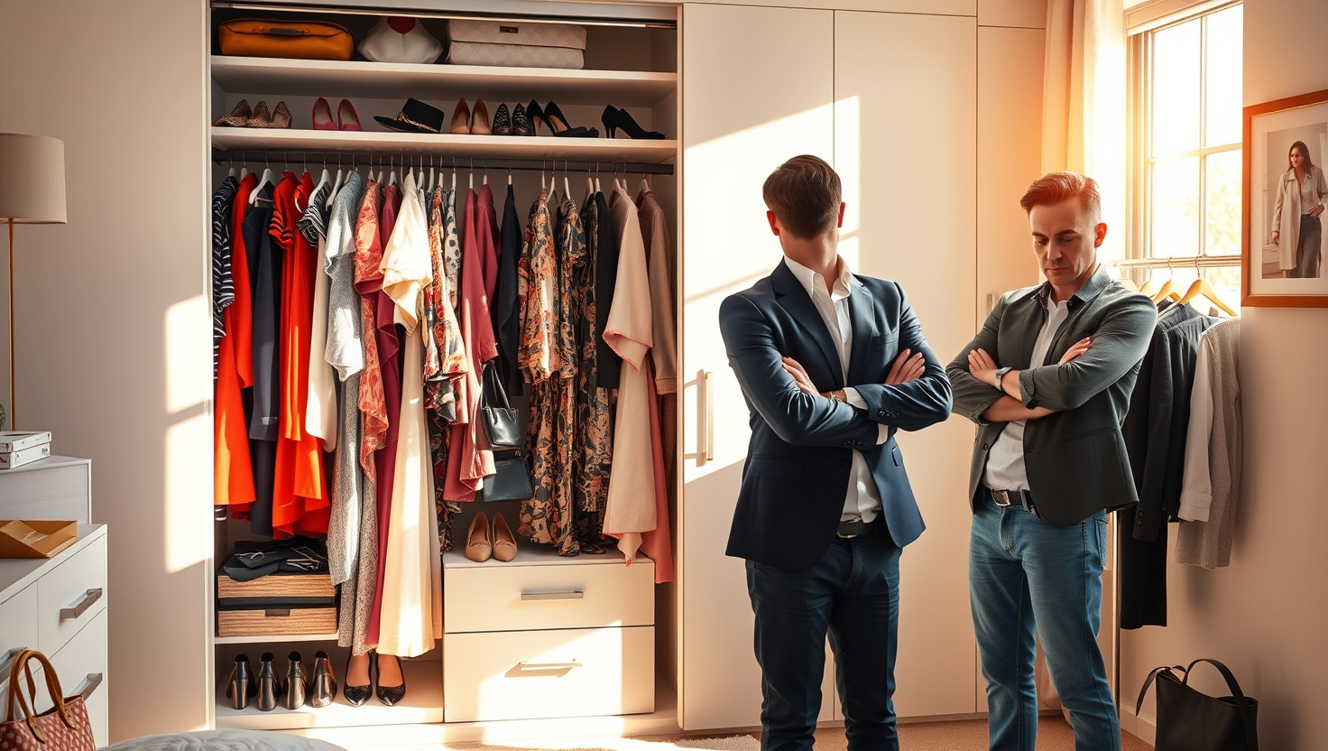 Debating Closet Space: Fair Share or Fashion Fiasco?