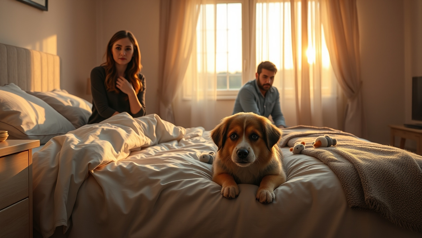 Should I Allow My Partners Dog in Bed Despite Relationship Tension?