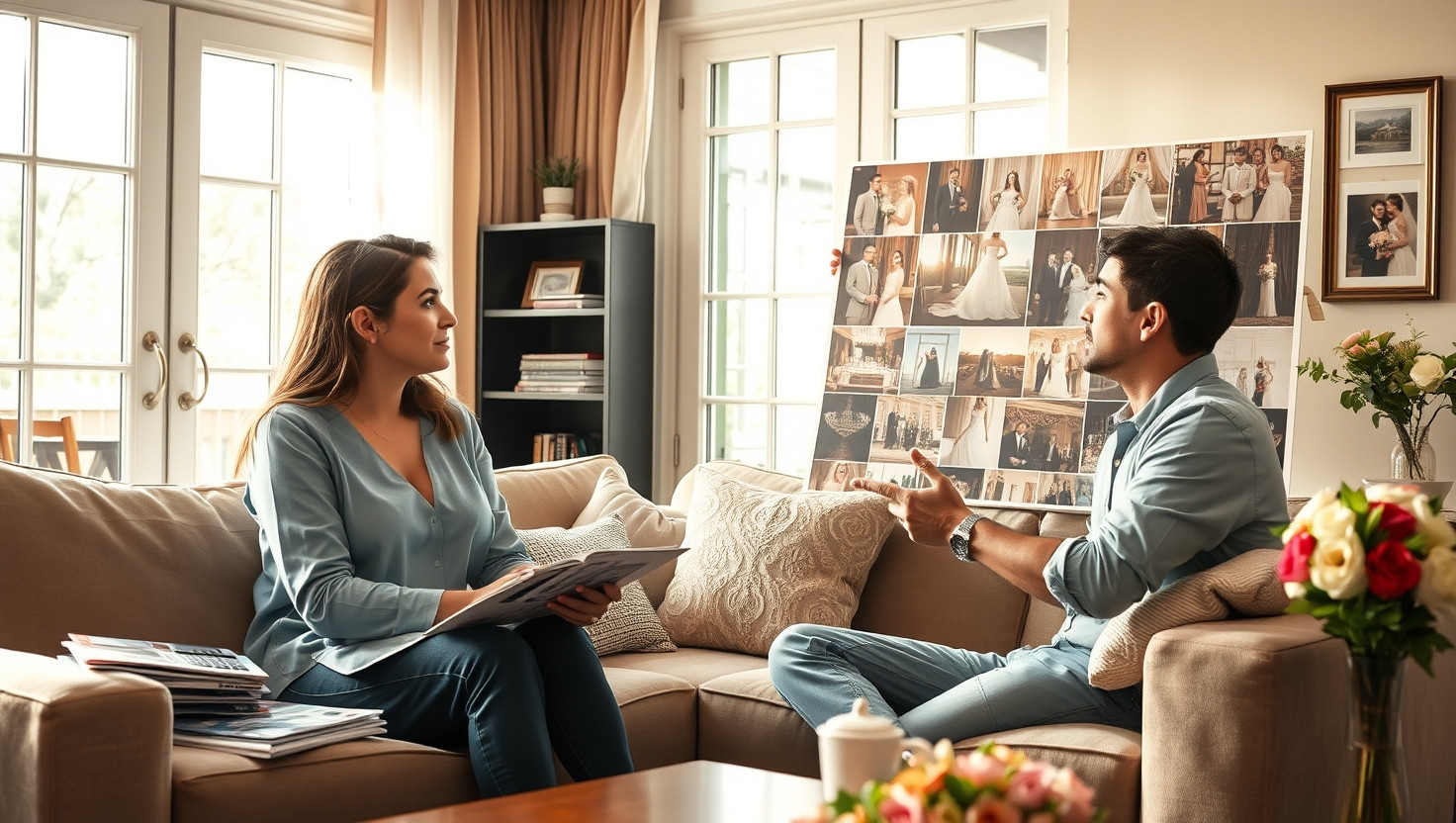 Debating Splitting Wedding Costs: AITA Refusing Partners Extravagant Plans?