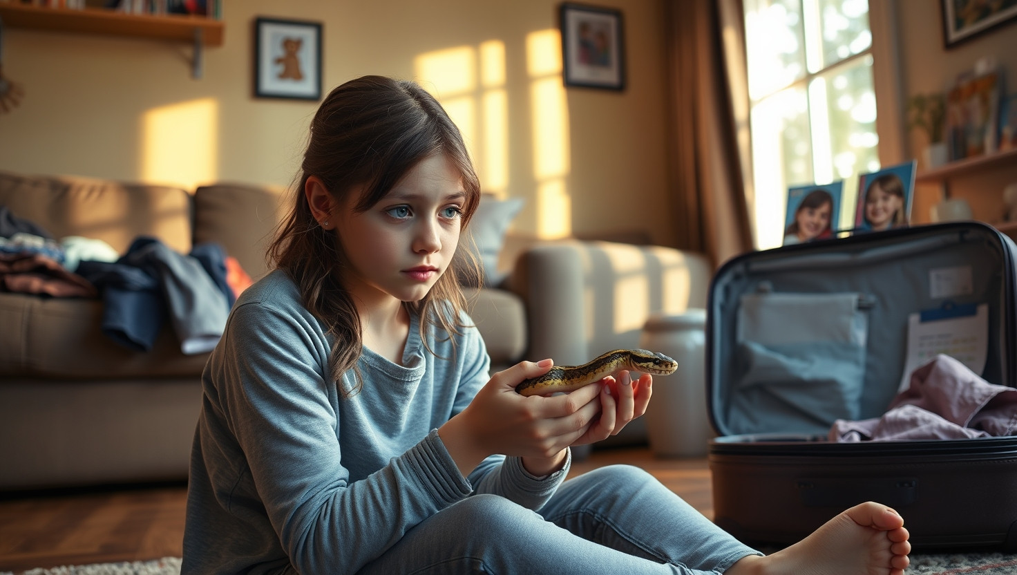 Should I Refuse My Daughters Request to Bring Her Emotional Support Snake on a Trip?