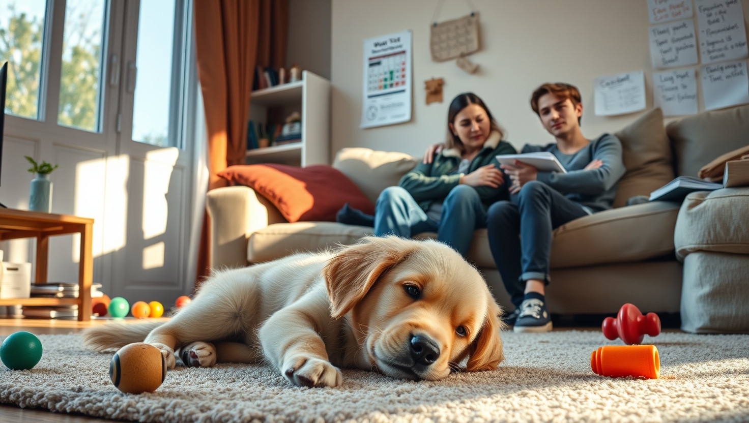 Struggling with Partner over Puppy Potty Training: AITA for Refusing to Participate?