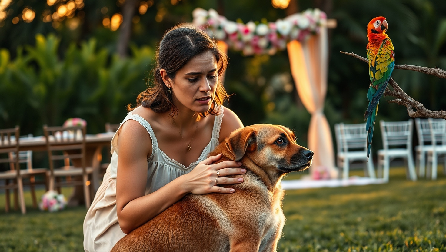 Friends Aggressive Parrot Vs. Dog: AITA for Skipping Wedding?