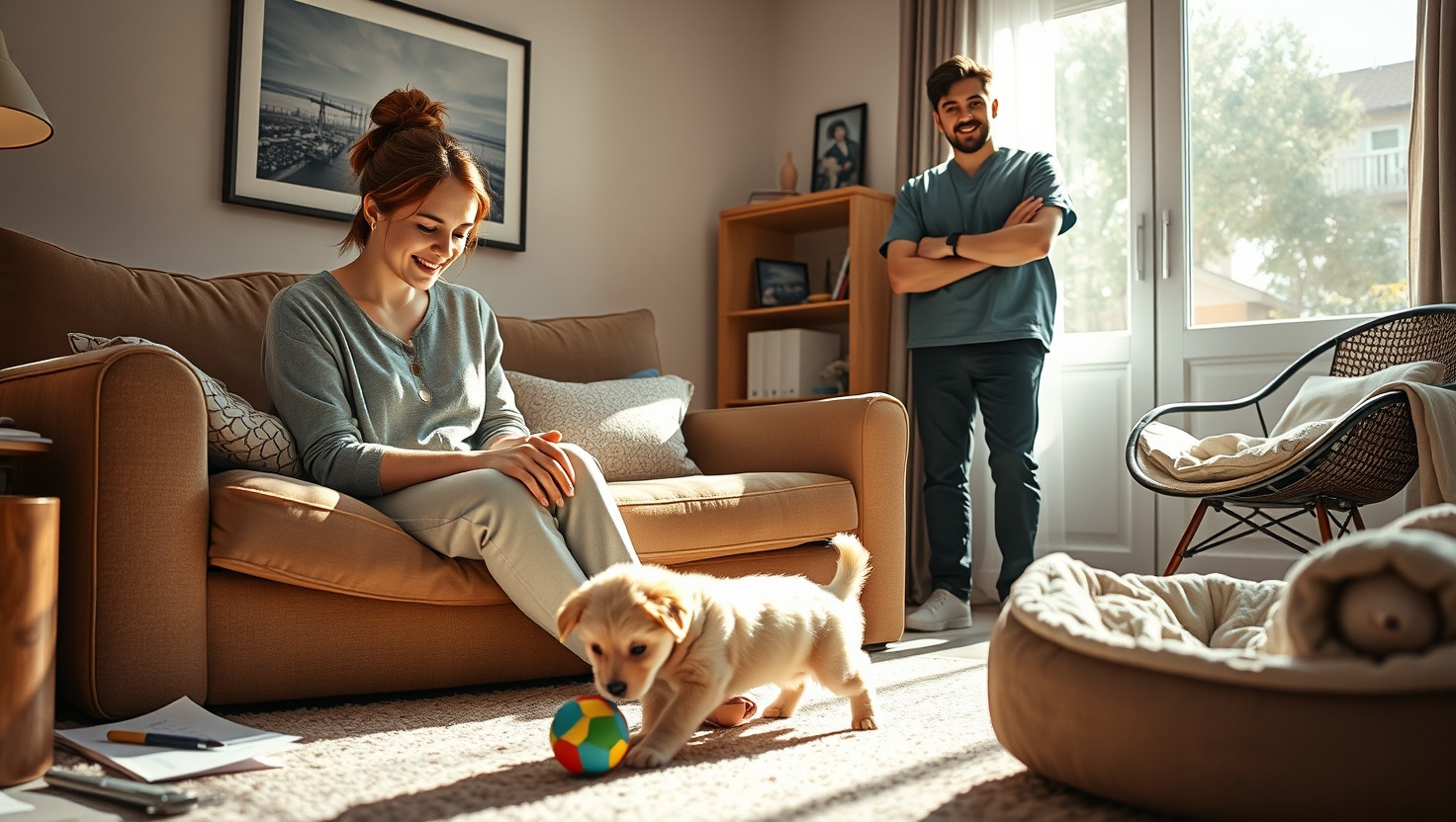 AITA for adopting a puppy against my partners wishes due to our busy schedules and financial concerns?