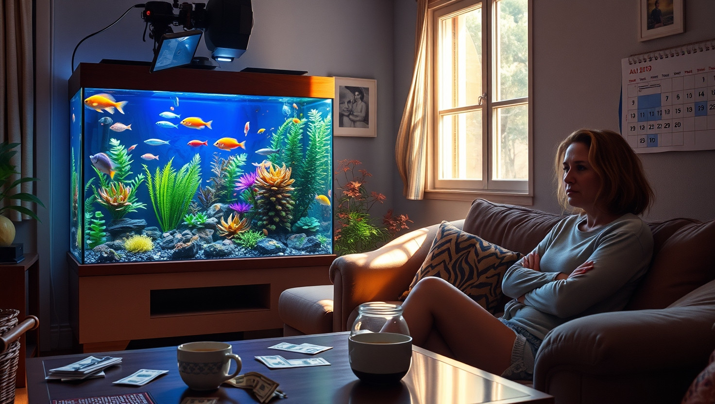 Roommate Buys Pricey Aquarium, Am I Wrong to Refuse Equal Utility Split?