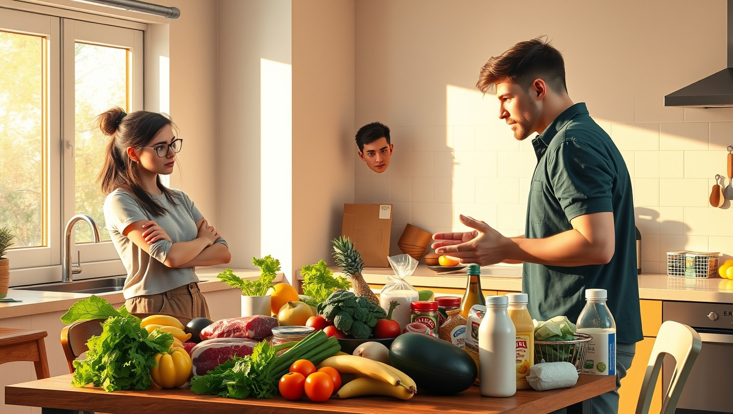 Fair or Unfair? Splitting Grocery Bill Based on Consumption - AITA Dilemma