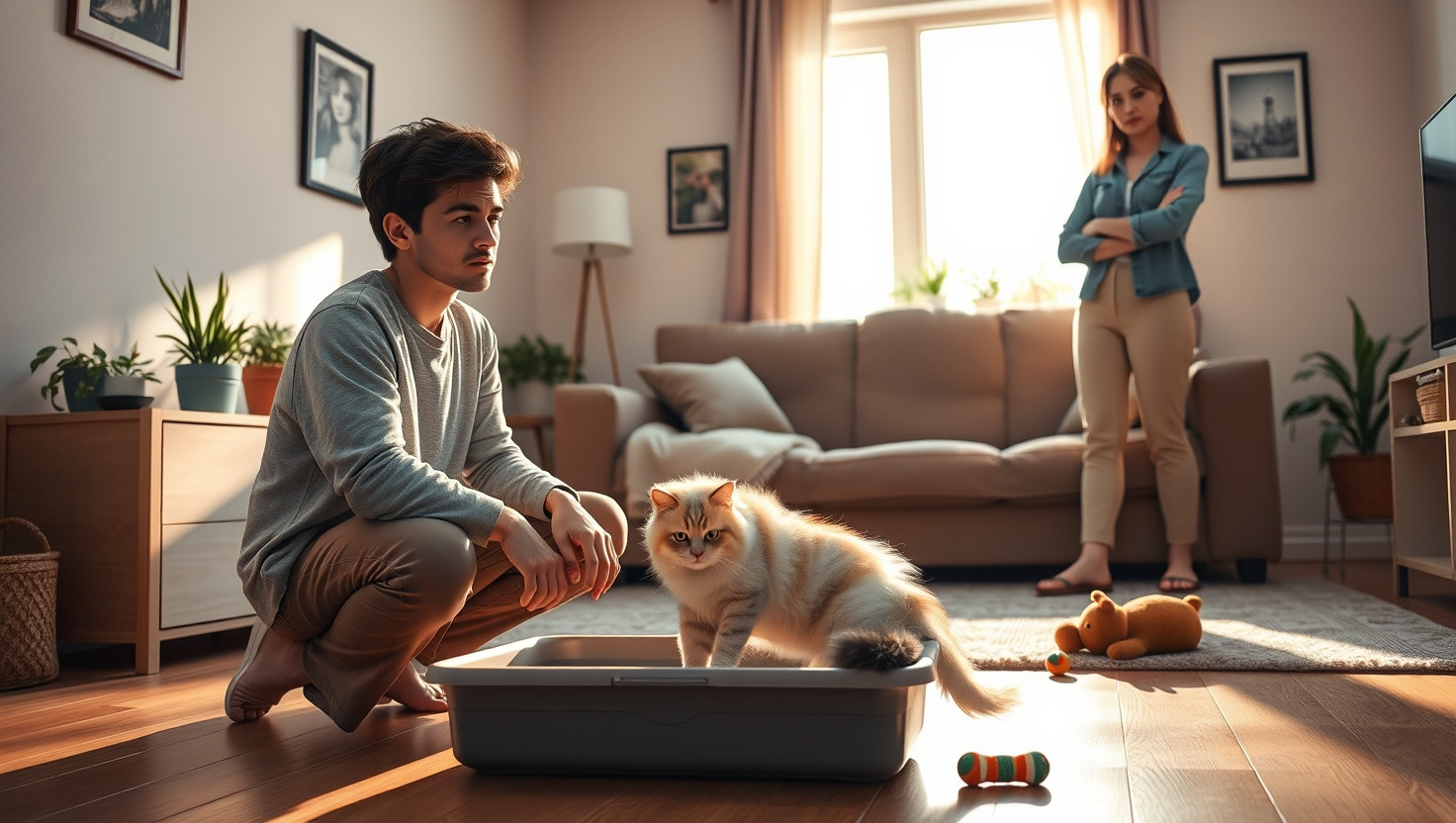 AITA for Changing Roommates Cats Litter Without Permission?