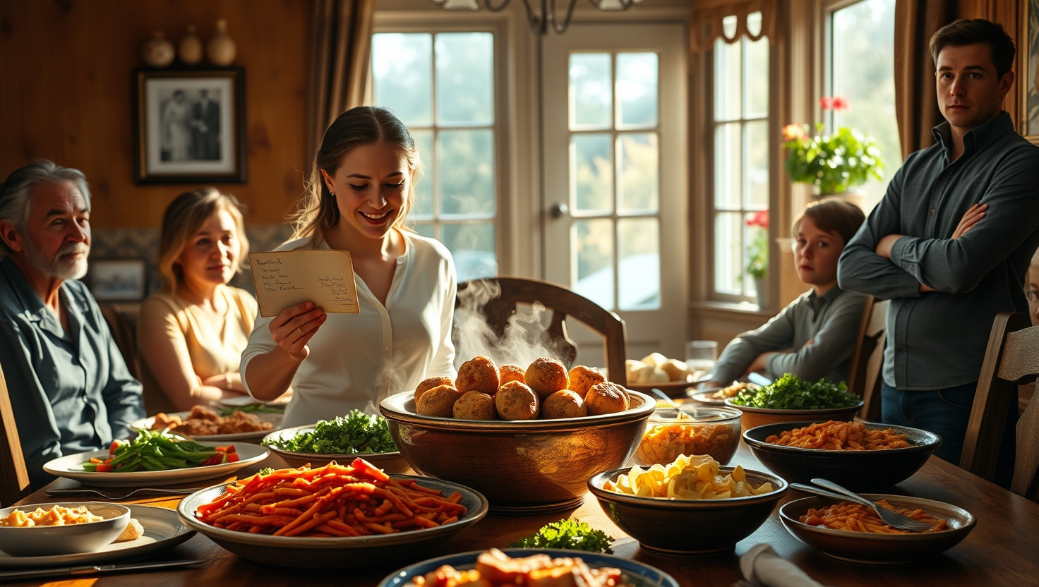 Familys Traditional Meatball Recipe Sparks Controversy: AITA for Refusing to Share with Vegan Cousins Partner?