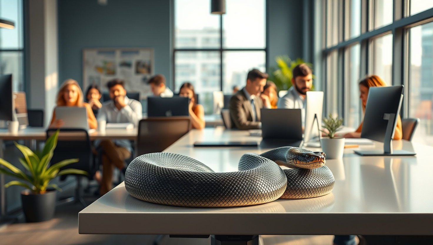 Office Dilemma: Coworker Brings Pet Snake, AITA for Upholding Pet Policy?