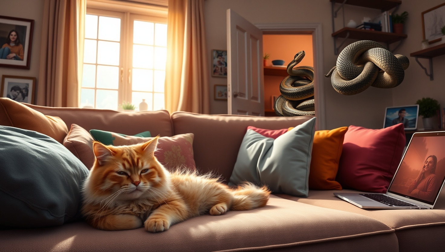 Roommates Therapy Snakes Spark Conflict in Pet-Friendly Apartment