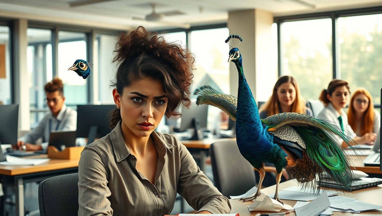 Dealing with Workplace Drama: The Case of the Bosss Emotional Support Peacock