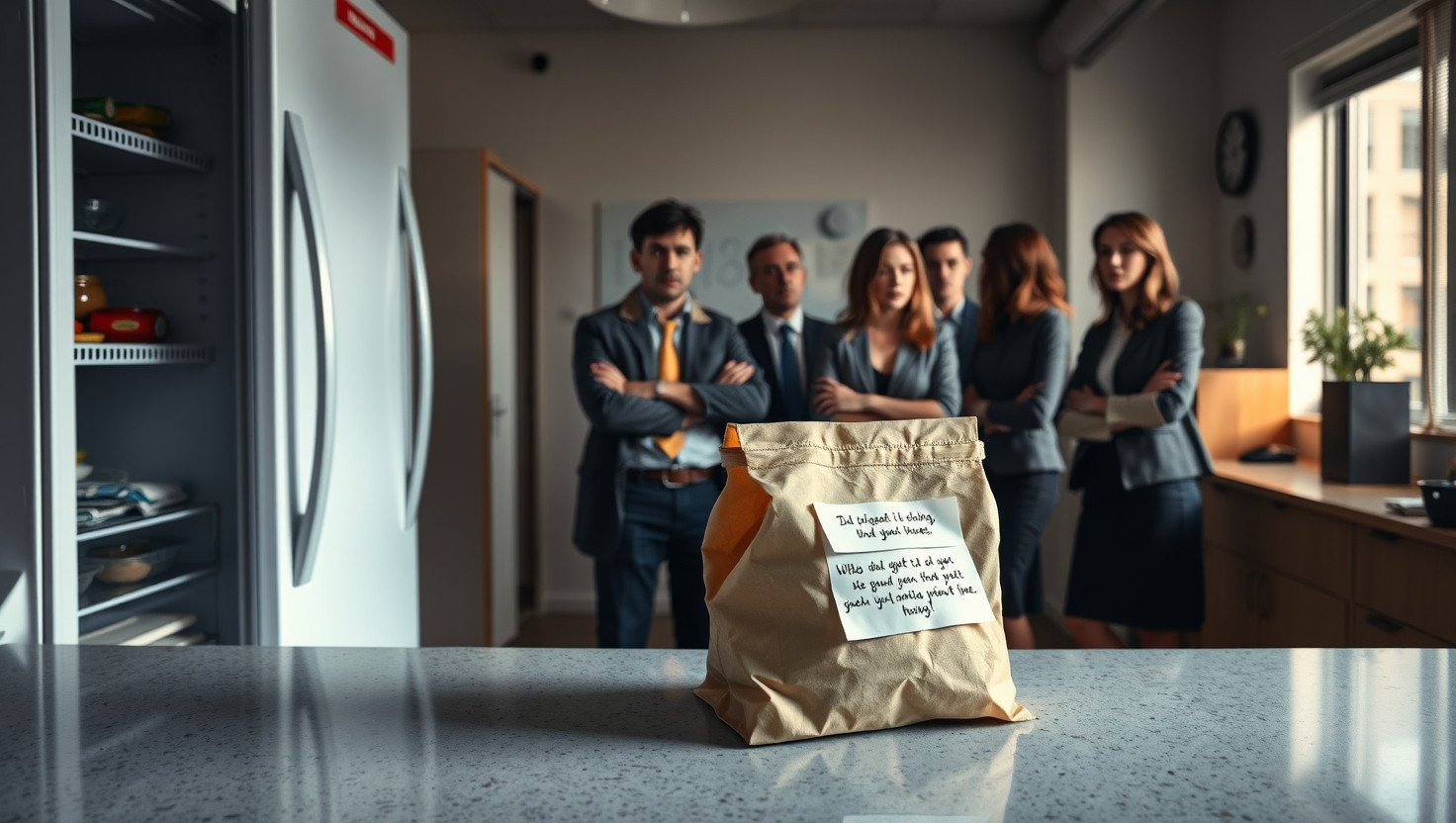 Coworker Confrontation: Am I Wrong for Exposing Lunch Thief?