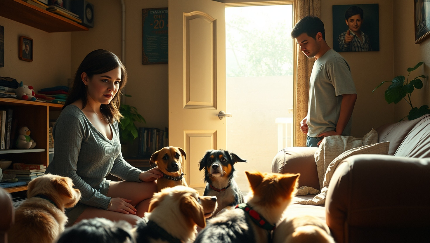 AITA for Refusing Partners Estranged Dad to Move in After Adopting Stray Dogs?