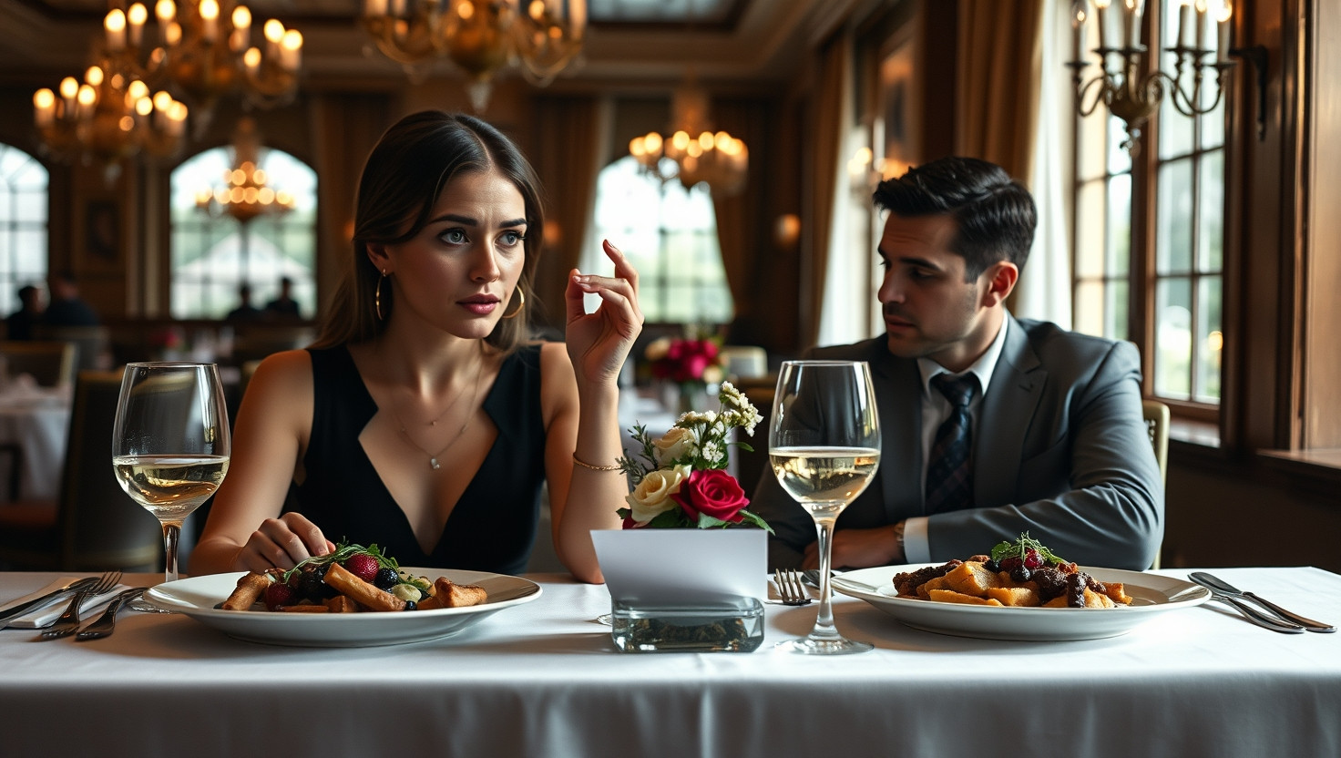 AITAH for refusing to split the bill on an expensive dinner date my partner insisted on?