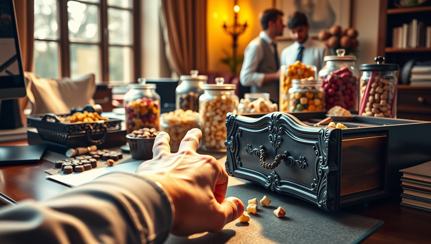 AITA for Protecting My Premium Office Snacks from Freeloading Coworker?