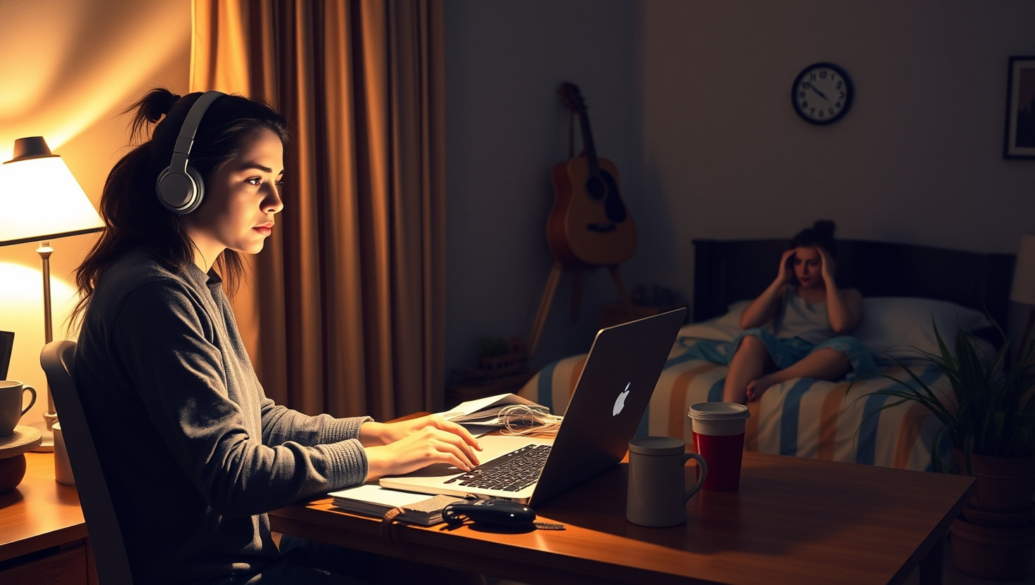 Roommate upset over late-night noise demands unequal rent split: AITA?