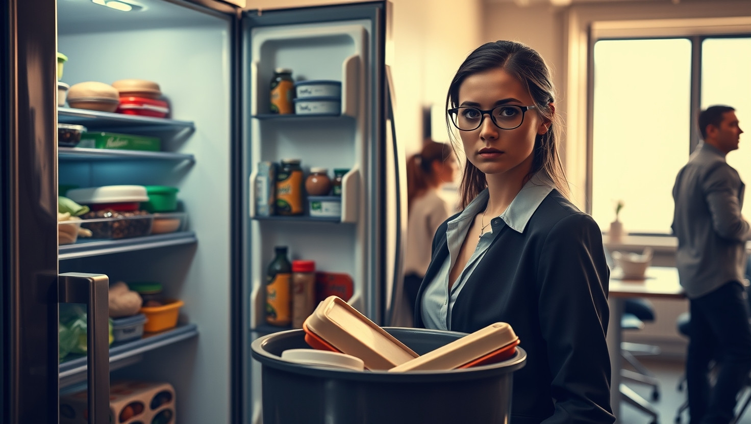 Coworker denies lunch theft despite evidence – AITA for suspecting him?