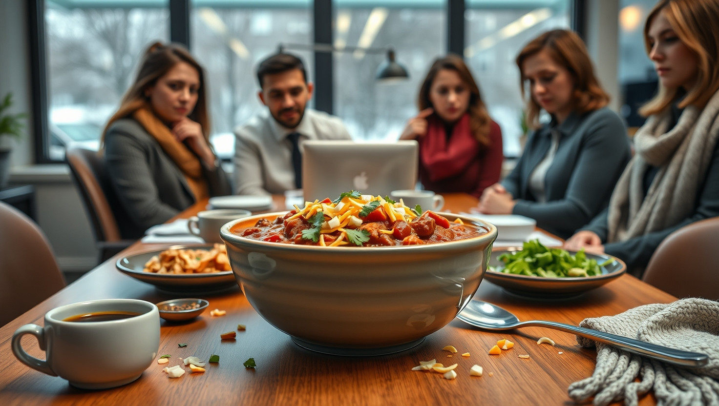 Office Dilemma: AITA for Keeping My Homemade Chili to Myself on a Cold Day?