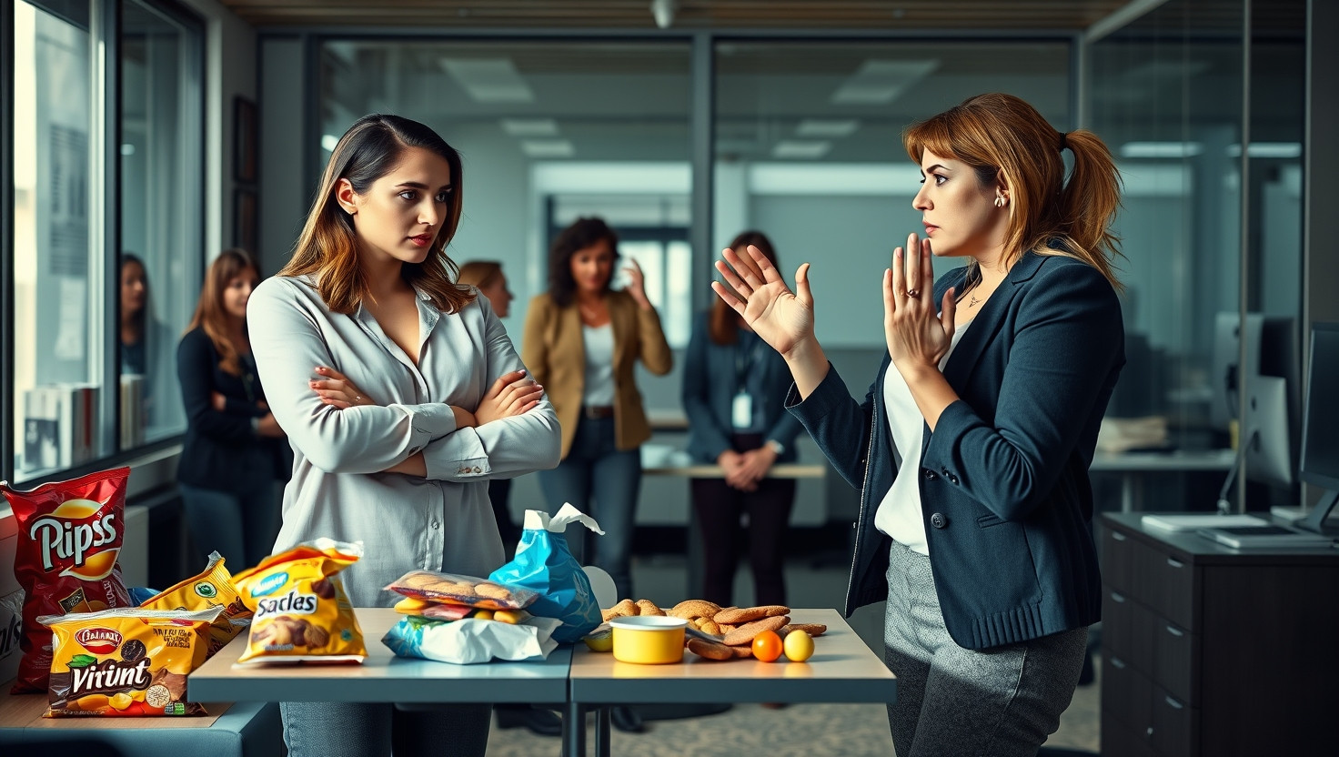 Coworker Banned from Office Snack Area for Stealing: AITA?