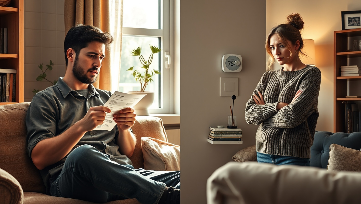 Roommate Dispute: Should Rent Be Split Unequally Over Heating Preferences?