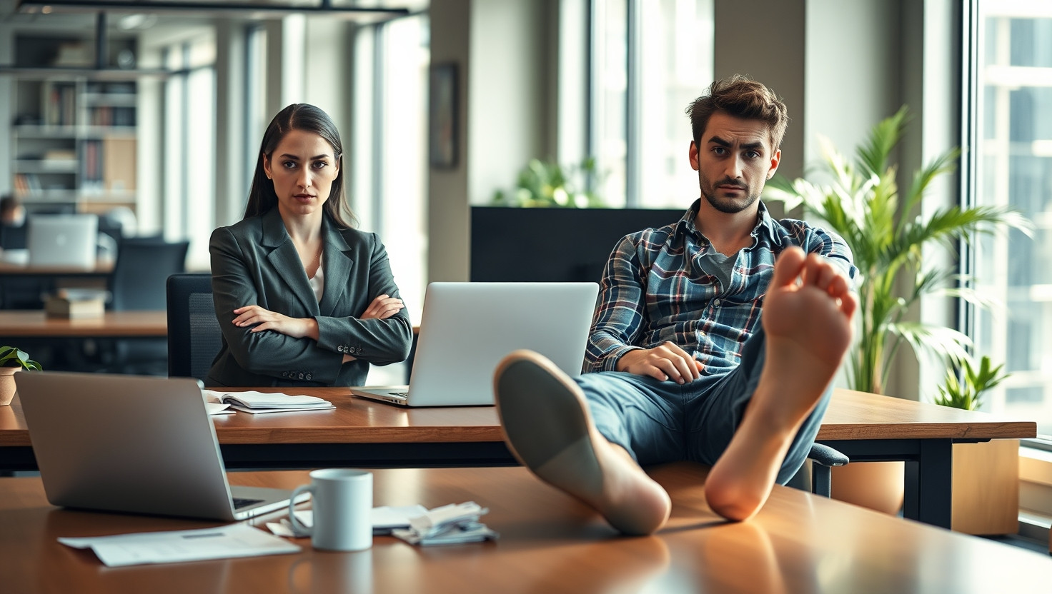 AITA for Enforcing Shoes On Policy in Shared Office Space?