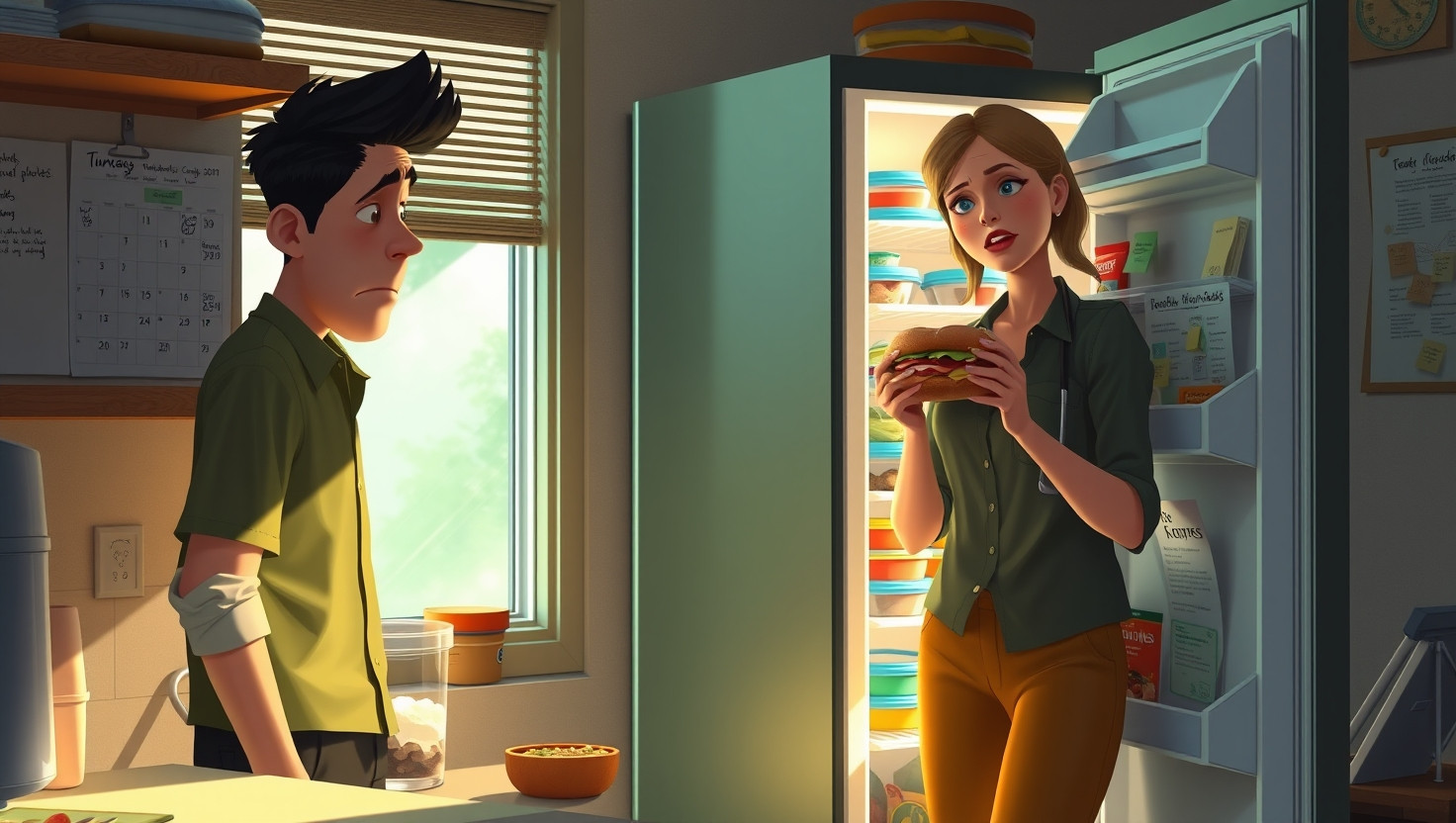 Confronting Coworker Over Office Food Theft: AITA?