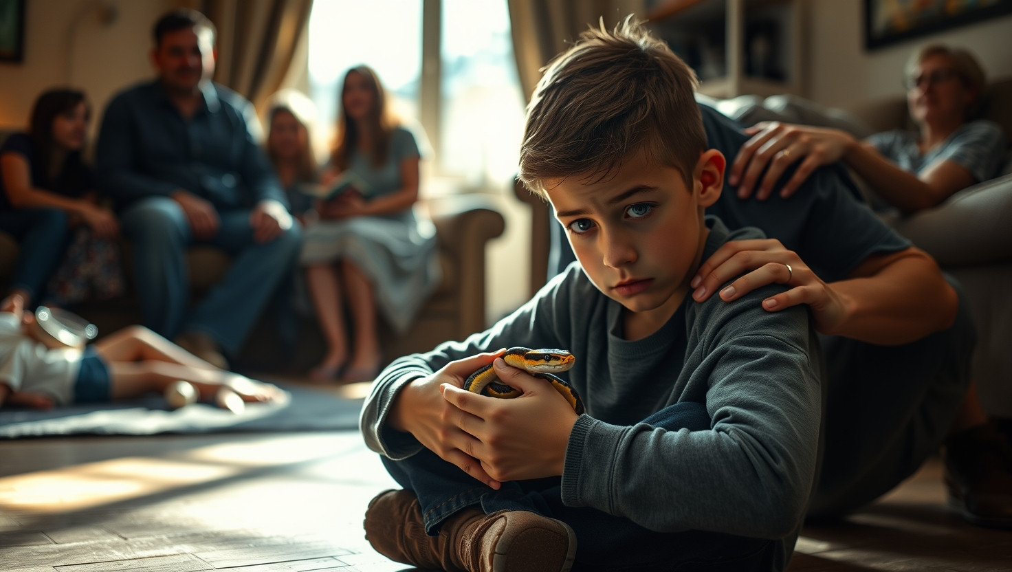 Family Conflict: Should I Have Allowed My Son to Bring His Beloved Snake to a Gathering?