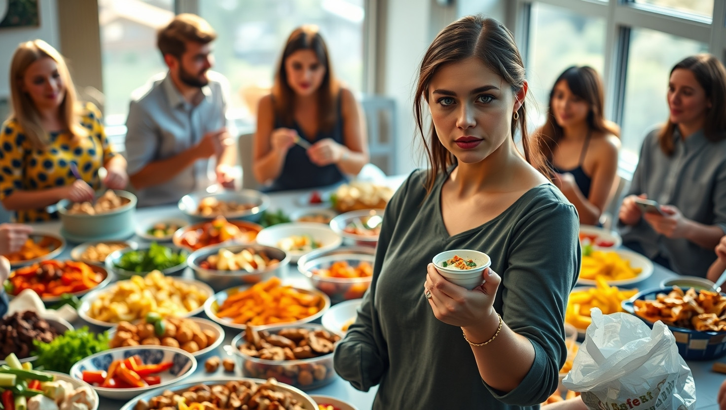 Coworkers Potluck Office Party: AITA for Refusing to Contribute Due to Dietary Restrictions?