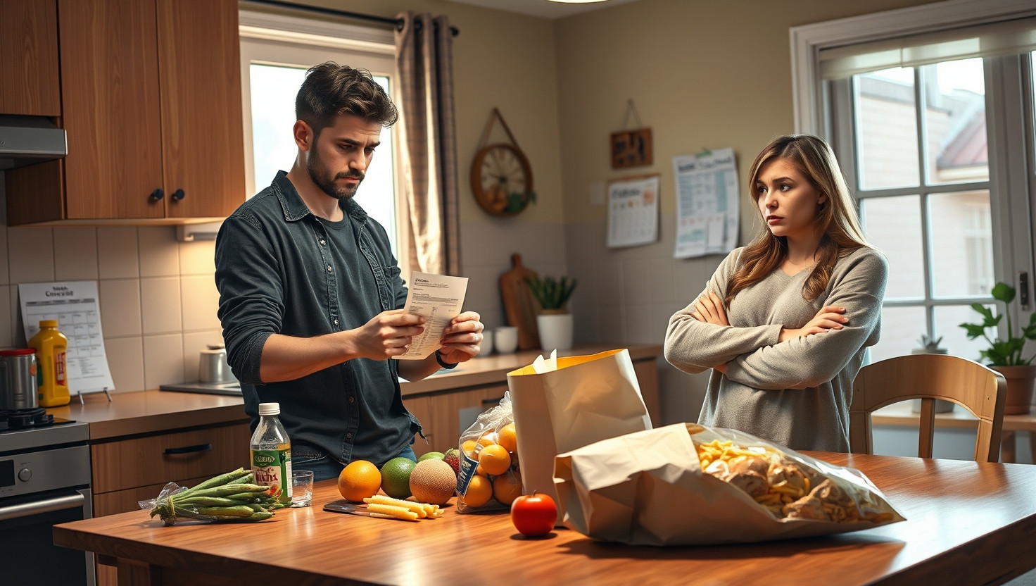 Dealing with Food Budget Drama: A Tale of Roommate Conflict