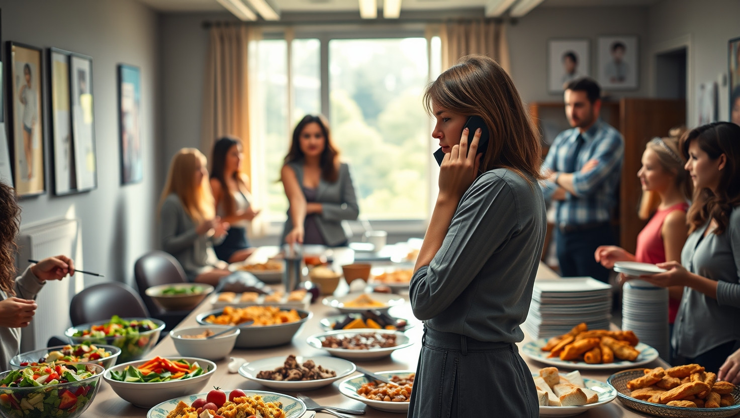 Workplace Potluck Drama: AITA for Skipping Cooking Duties to Support a Friend?