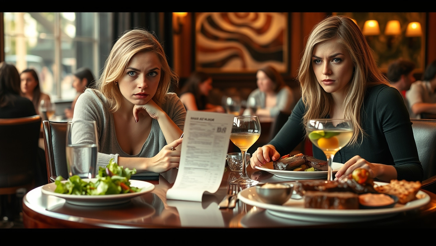 Am I Wrong for Refusing to Split Bill Evenly After Friend Ordered Expensive Food?