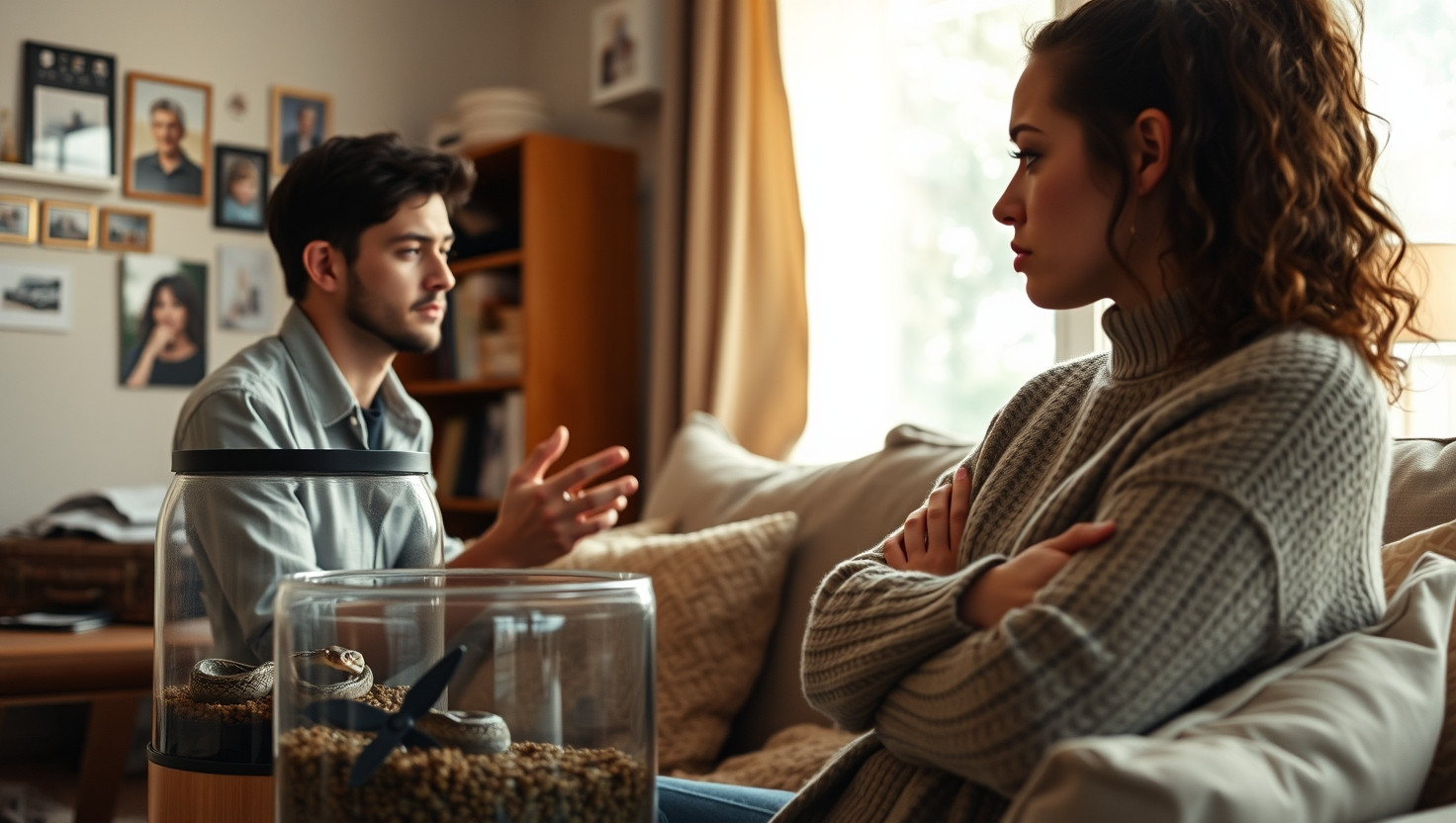 AITA for Asking My Partner to Choose Between Our Pet Snake and Me for Our Overseas Move?