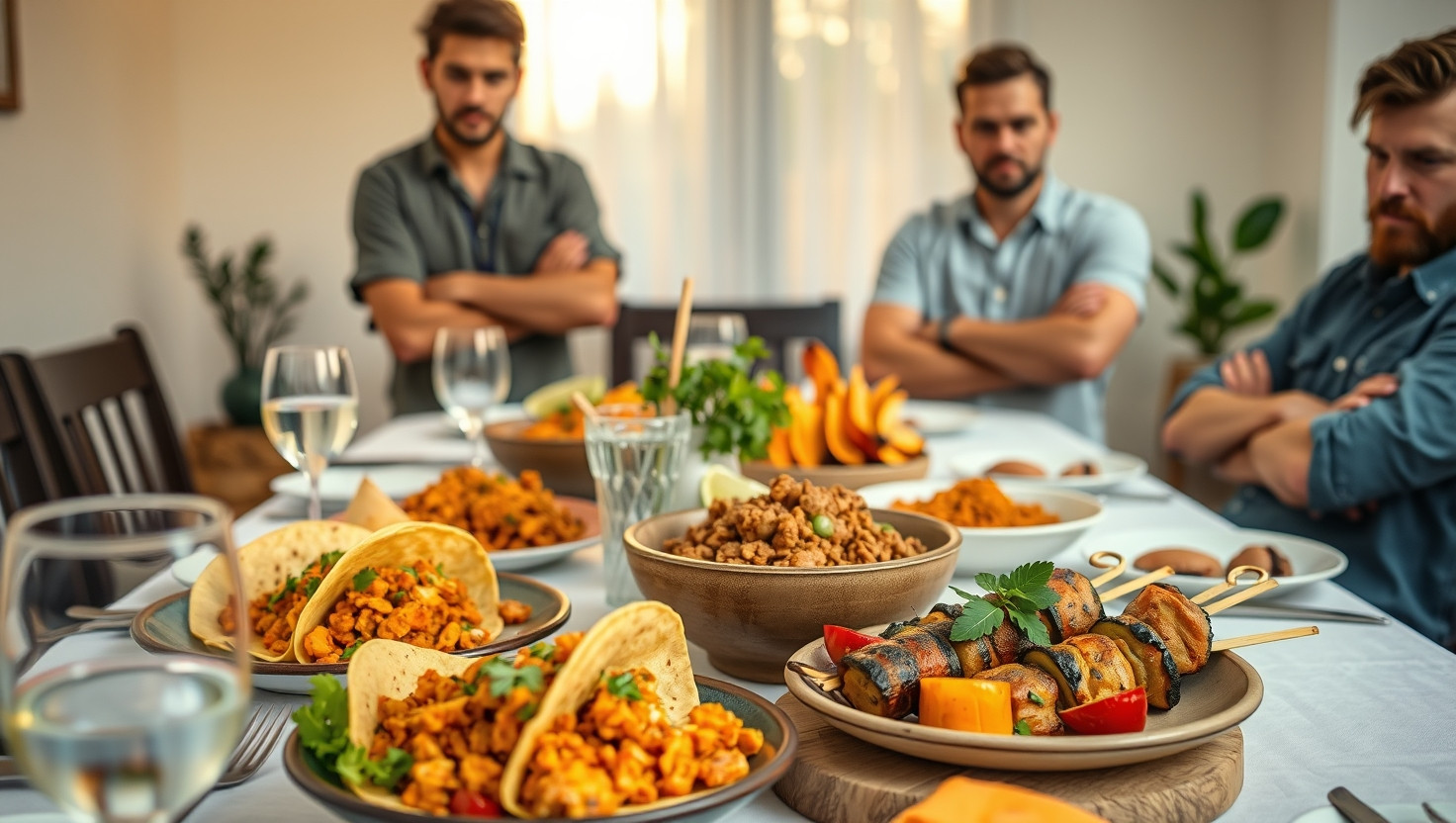 Vegan Host Stands Their Ground: Handling Offense from Carnivorous Friend