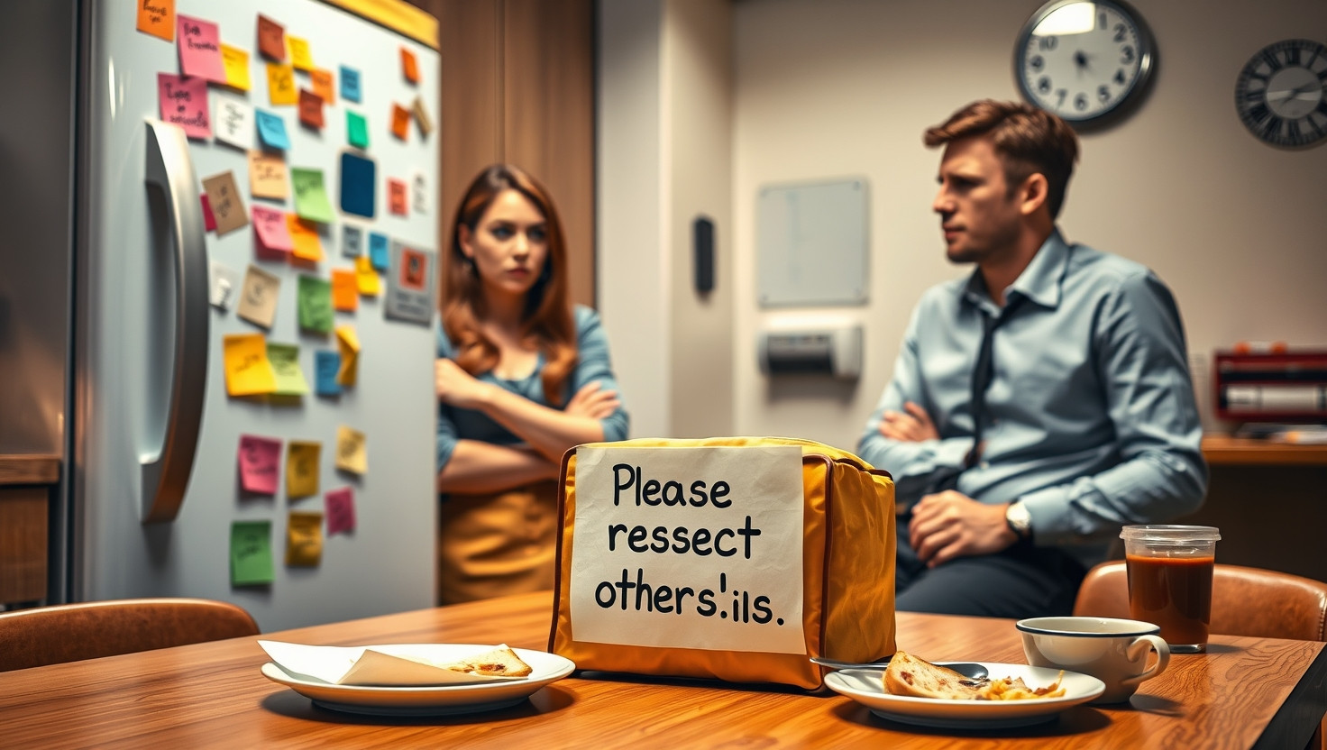 Confronting Colleague Over Office Lunch Theft: Am I the Jerk in This Situation?