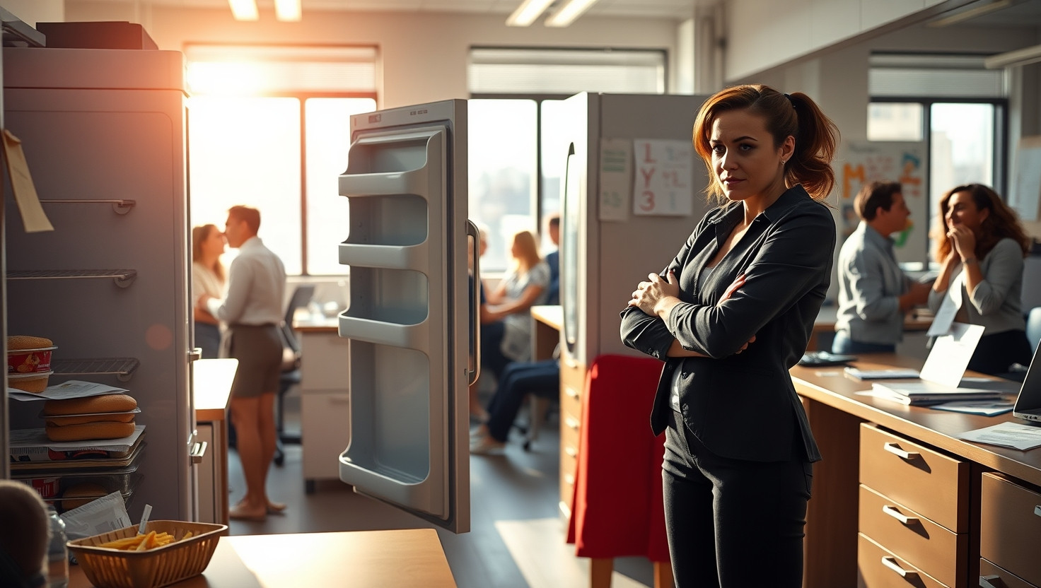 Should I Confront Coworker About Office Lunch Theft?